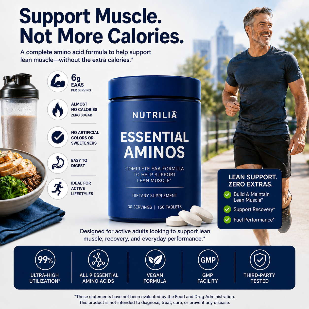 Nutrilia™ Essential Amino Tablets